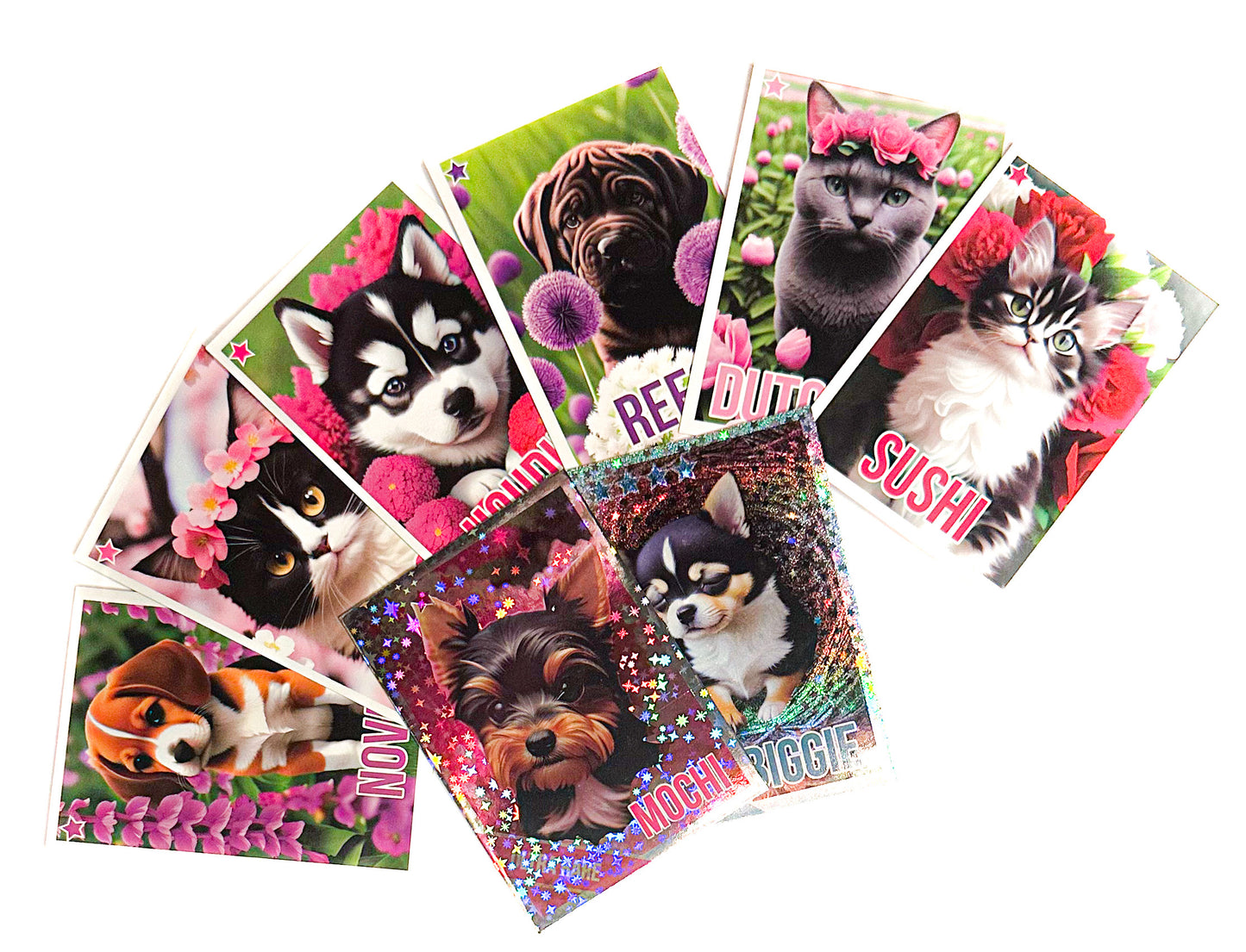 Floral Series 1 Trading Cards