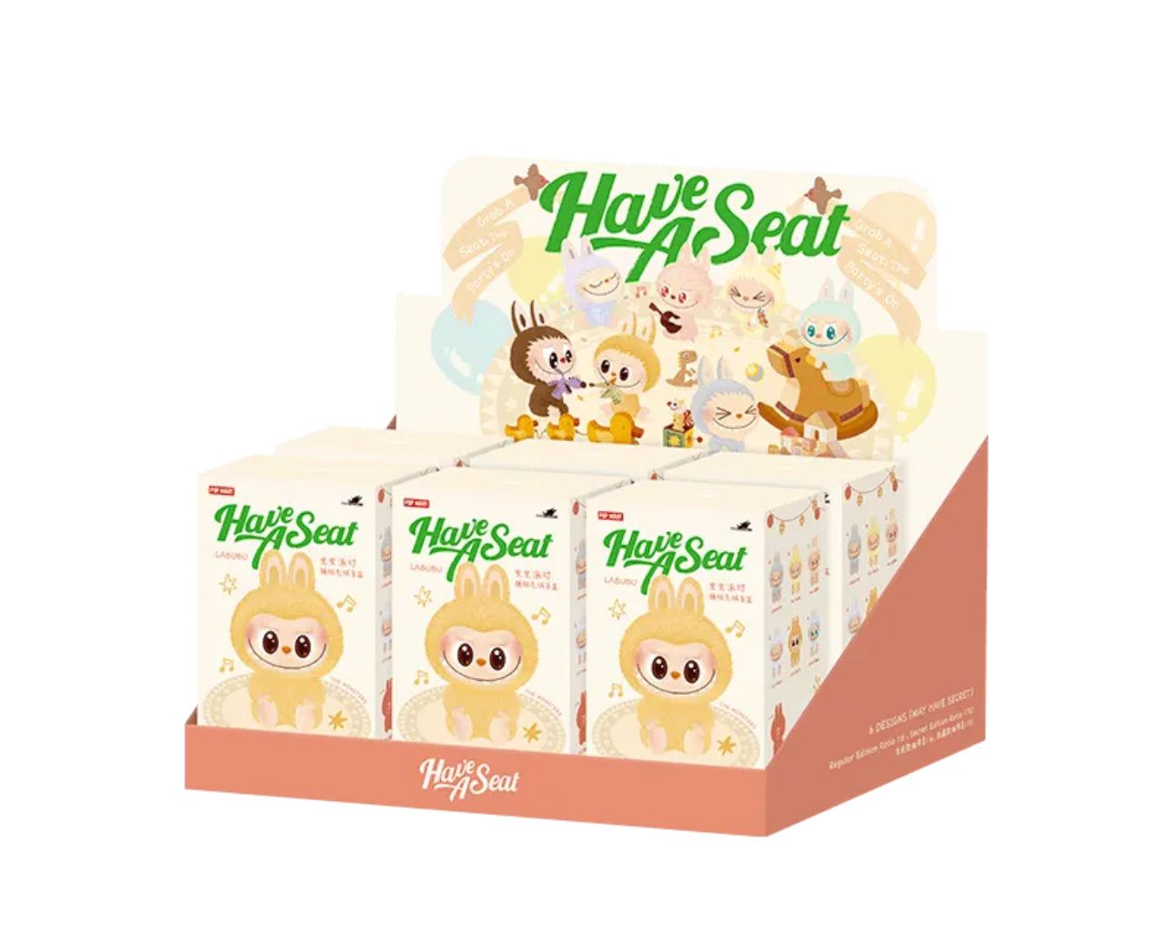 Pre-order authentic pop mart Have a seat case