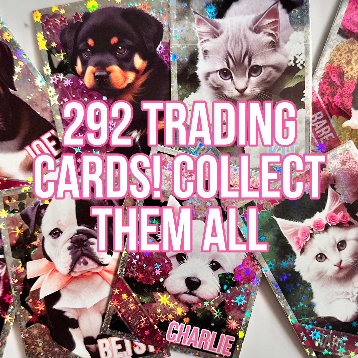 Floral Series 1 Trading Cards