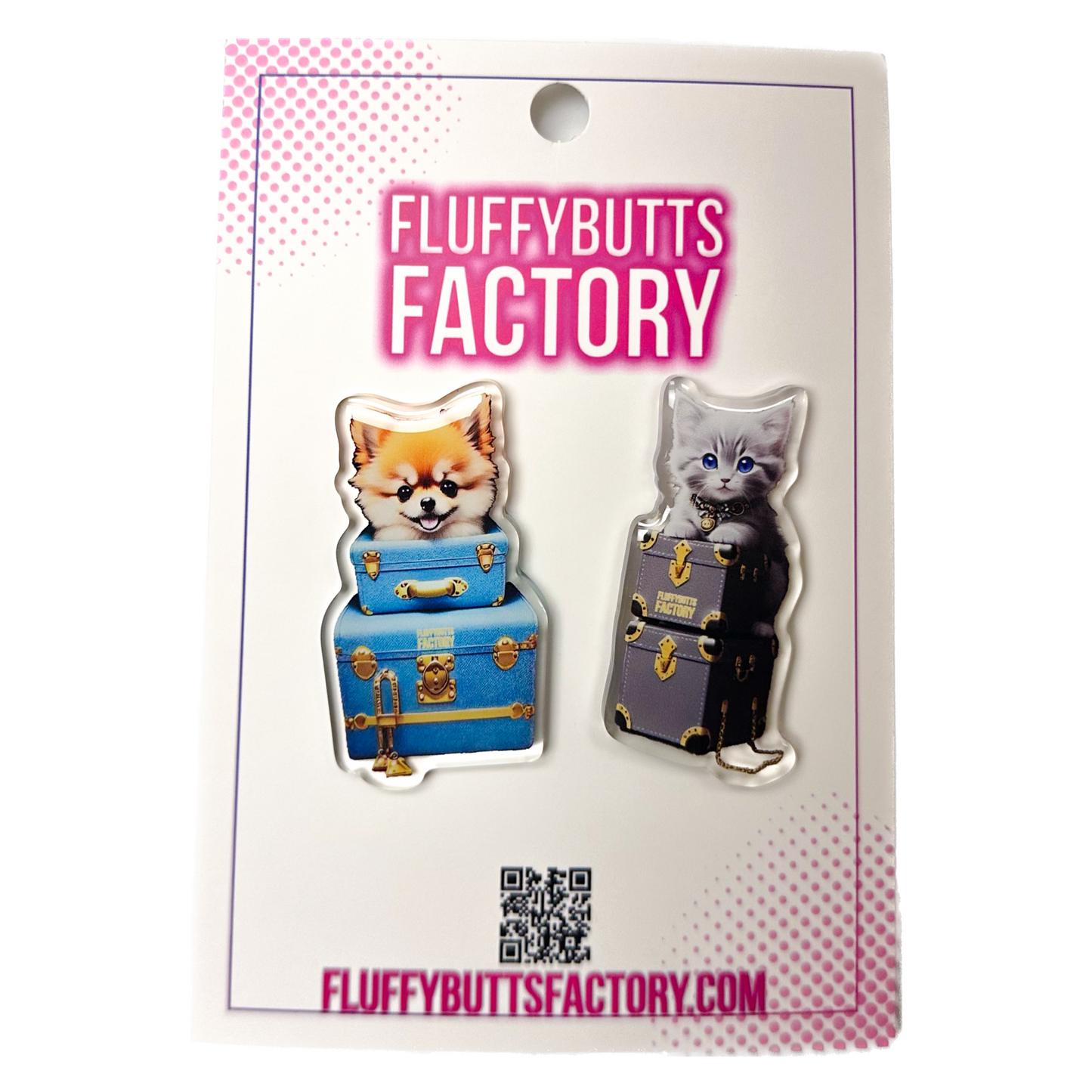 Collectible 2.5” Acrylic Pins