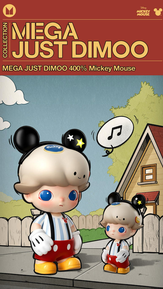 MEGA just Dimoo 400% Mickey Mouse